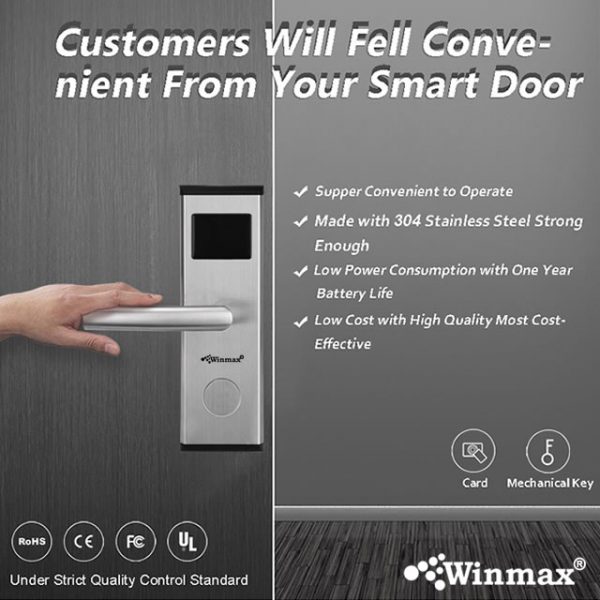 Hotel Smart Card Door Lock Model P10S