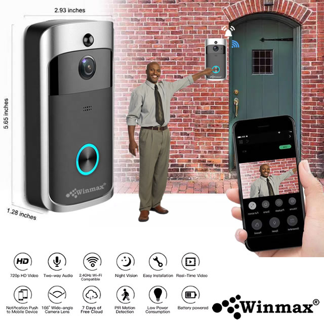 Wireless Video Door Bell Video Camera DoorBell