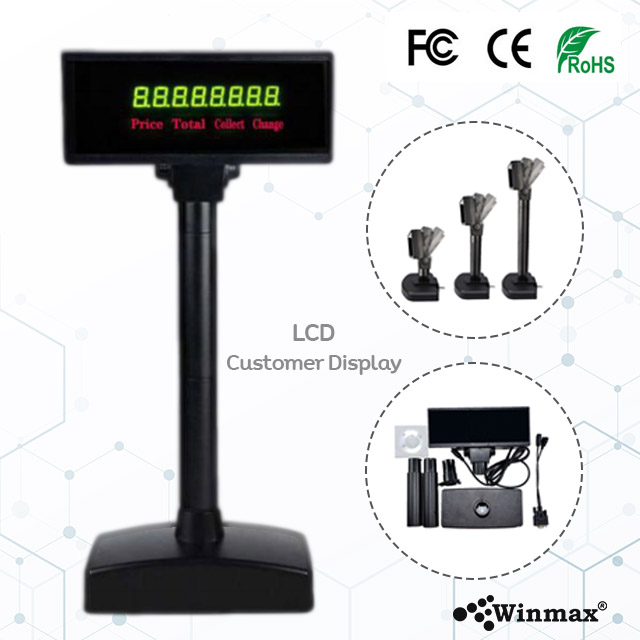 LED Display Customer for POS Computer Point of Sale Winmax-PCD02