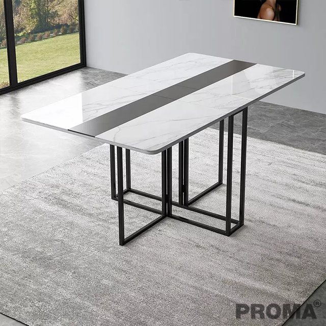 MODERN FOLDING TABLE SAVING EXTENDABLE DINING TABLE