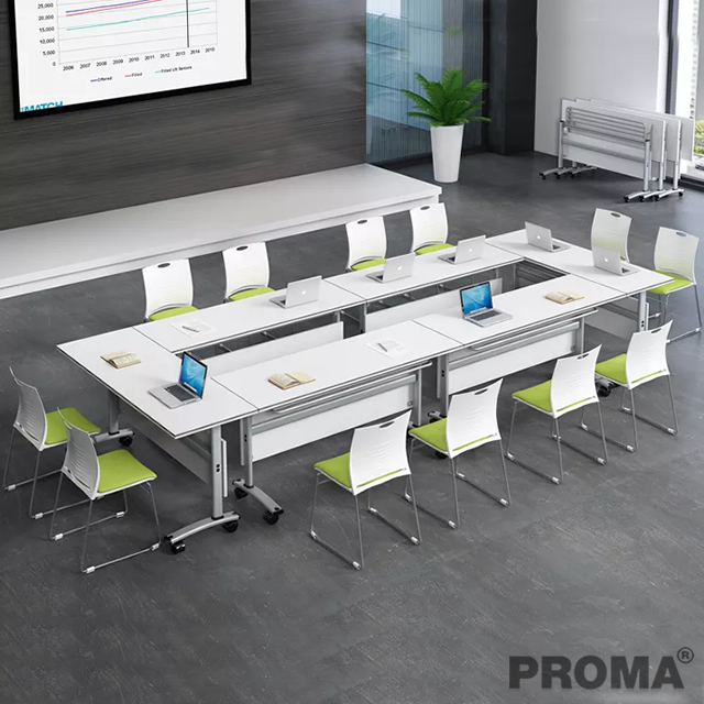 Big Plastic Foldable Folding Table for Meeting
