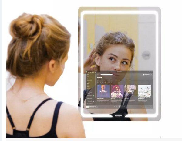 Touch Screen Bathroom Smart Mirror With WiFi Android System (vertical)