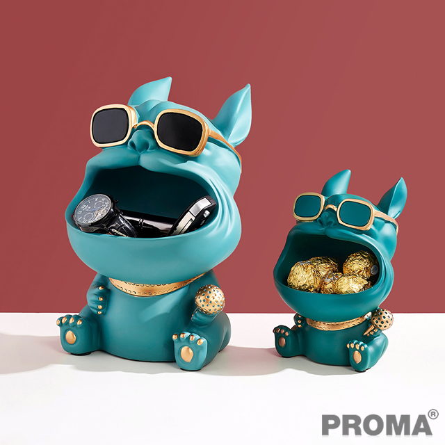 Resin animal modern home decoration storage box