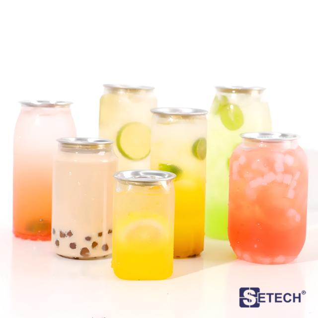 Beverage cans with lids 650 ml. SETECH CD-08