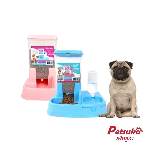 Automatic Cat Dog food Water Dispenser Petsuka
