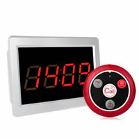 RF Wireless Waiter Calling System For Restaurant Service Pager System