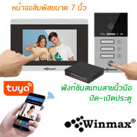 IP video intercom door entry system for 1-4 apartments