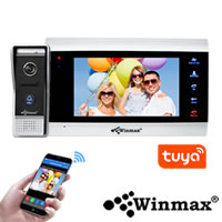 Color Video Door Phone with 7 Inch LCD Screen Intercom