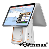 POS Touch Screen 15.6 inch With Customer Display and Thermal Printer
