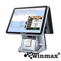 ͧ˹ҹ 2 ˹Ҩ 15.6  ͧ ʴҤ POS Touch Screen 15.6 inch With Customer Display Thermal Printer