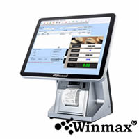 Point of Sale Touch Screen Built-in Customer Display and Thermal Printer
