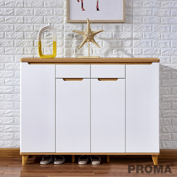 Storage Cabinet Rack Shelf Cupboard Wood Cabinet Shoe