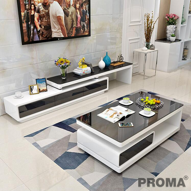 Tempared Glass Coffee Tables Smart Luxury With Modern Appearance