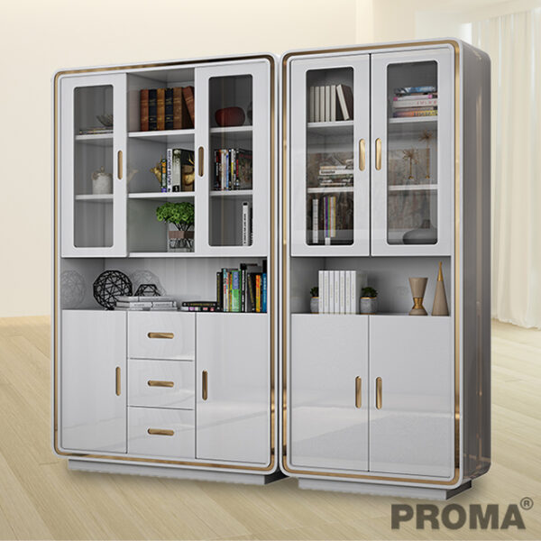 Modern Light Luxury Shelf Combination Bookshelf