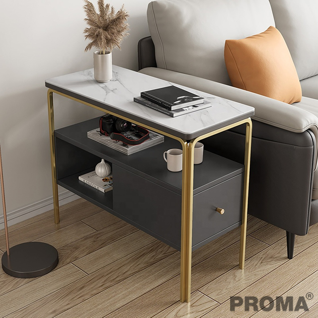 Luxury Coffee Sofa Corner Table