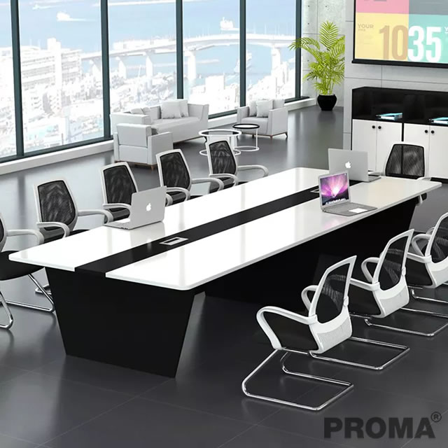 Meeting Table Rectangular 10-12 Person Conference Table